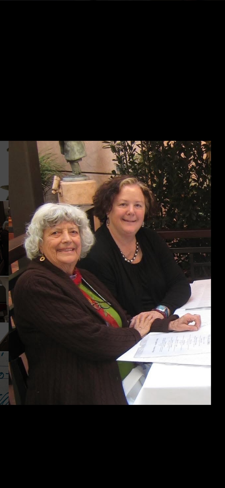 Sue Ellen Talley with Violet Oaklander